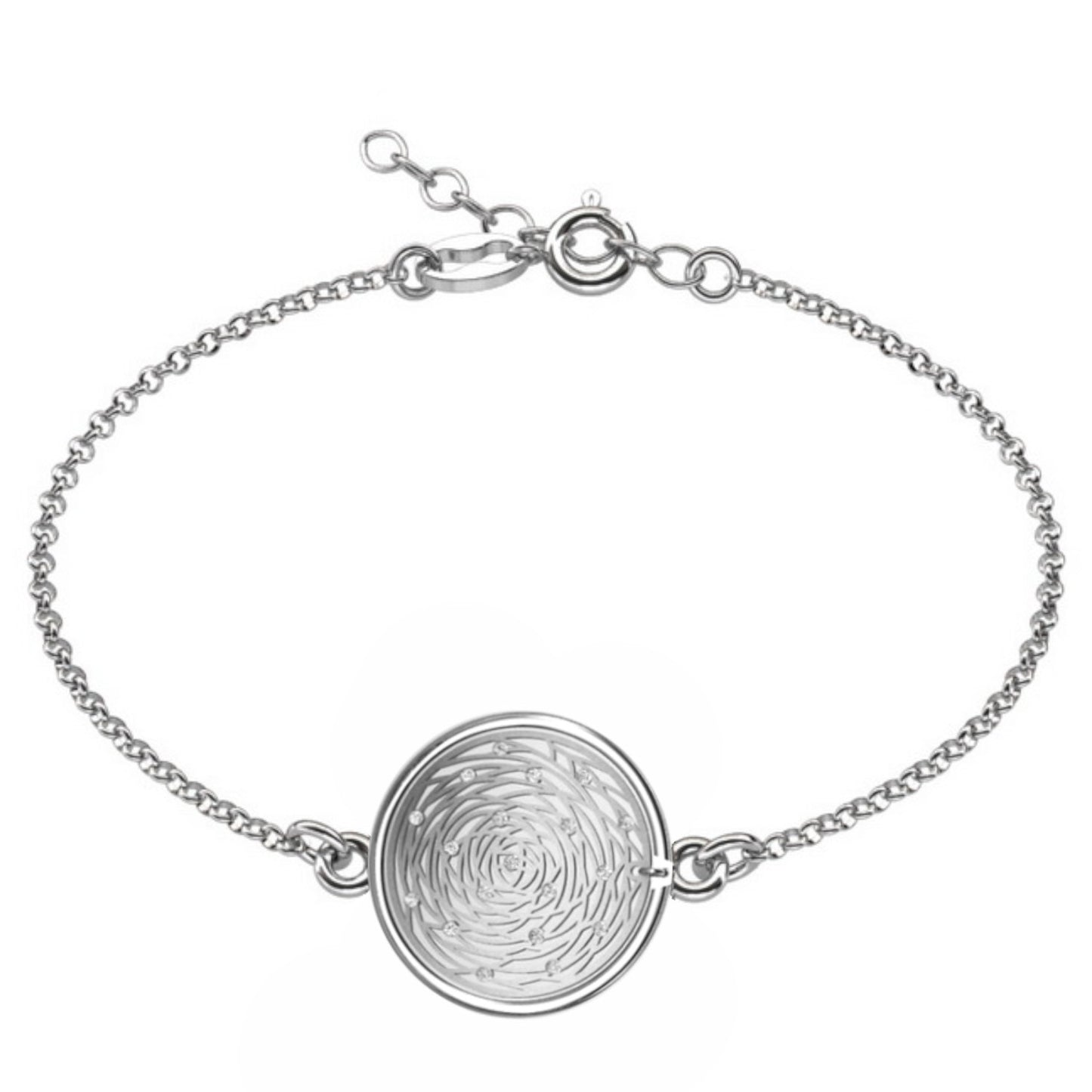 Ein Armband aus 925 Silber, Anlaufgeschützt Breite 1,0 mm, Länge 17-21 cm