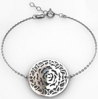 Ein Armband aus 925 Silber, Anlaufgeschützt Breite 1,0 mm, Länge 17-21 cm