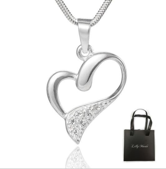 Herz mit Ankerkette und Geschenkverpackung für Vitrine/Geschenkläden