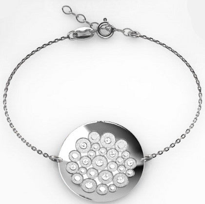 Ein Armband aus 925 Silber, Anlaufgeschützt Breite 1,0 mm, Länge 17-21 cm