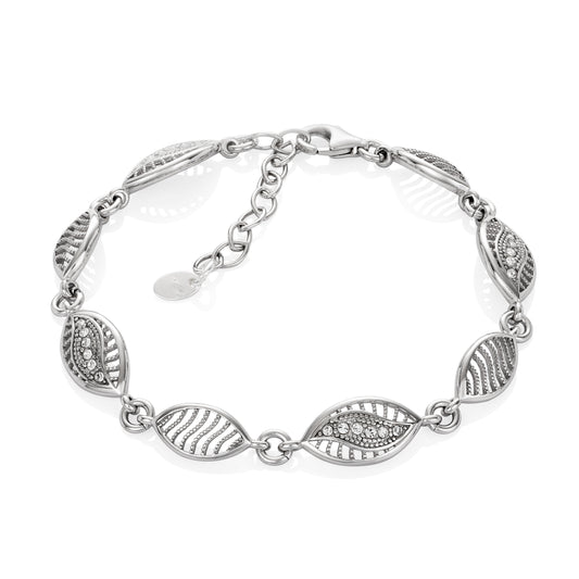 Ein Armband aus 925 Silber, Anlaufgeschützt Breite  mm, Länge 18-21 cm