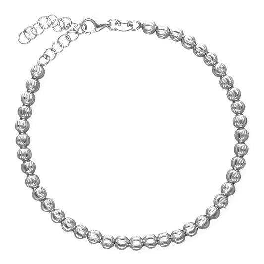 Ein Damenarmband, aus 925 Silber, Anlaufgeschützt Breite 4 mm, Länge 16-19,5 cm