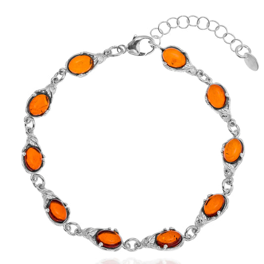 Armband aus 925 Silber, Anlaufgeschützt, Länge 19-22 cm