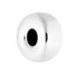 Ein Bead Silberperle aus 925 Silber, Größe 6,4 mm