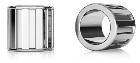 Ein Bead Silberperle aus 925 Silber, Größe 6,1 mm x 6,1 mm